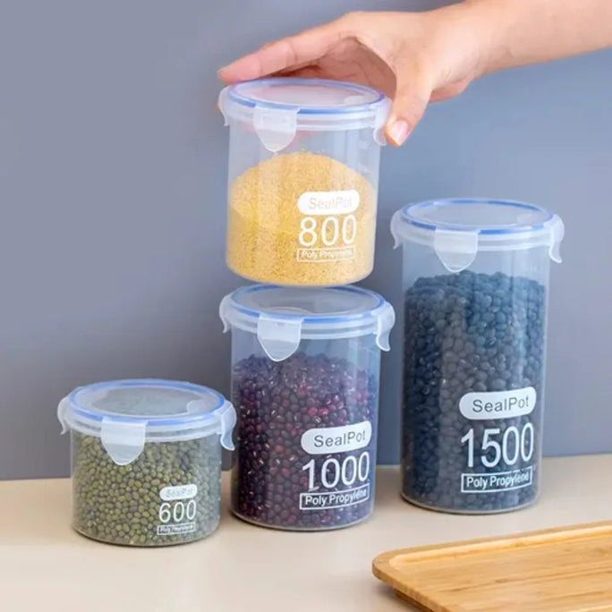 Airtight Transparent Food Jars